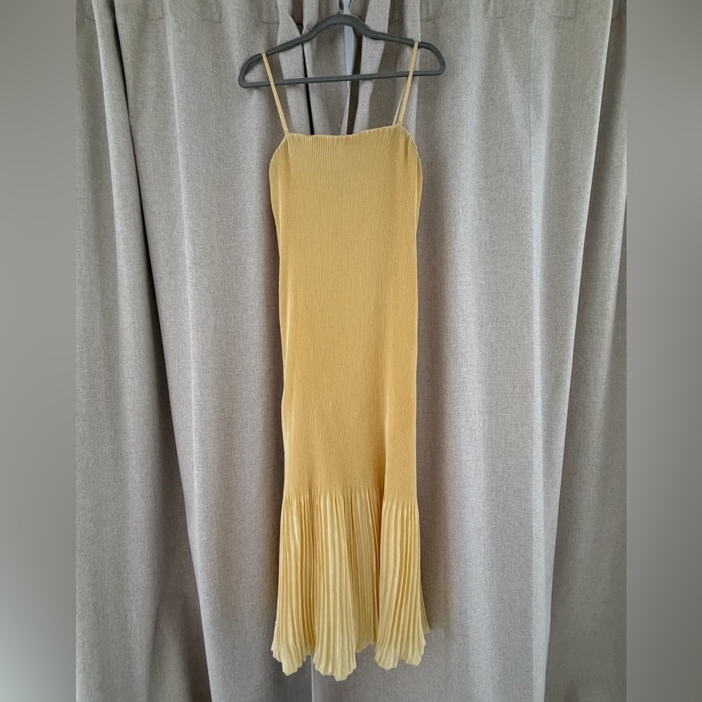 Yellow Abercrombie Giselle Dress